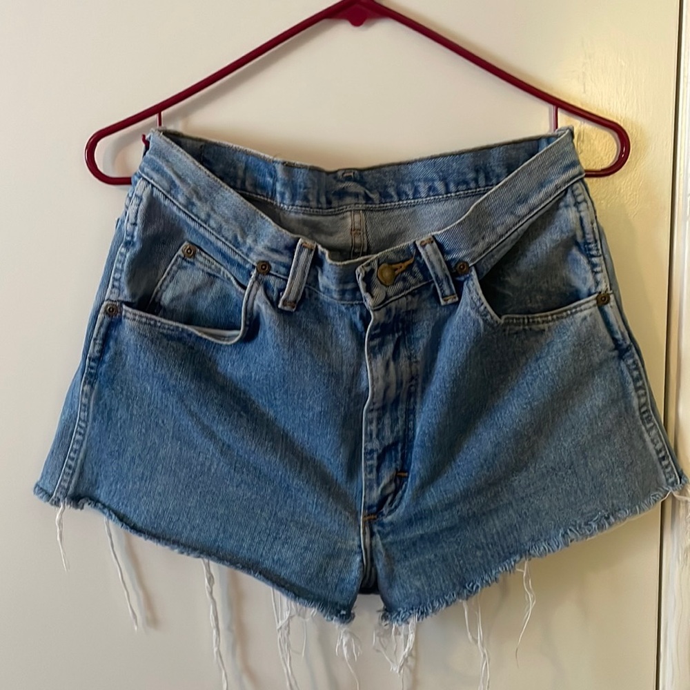 Wrangler Cut Off jean short shorts